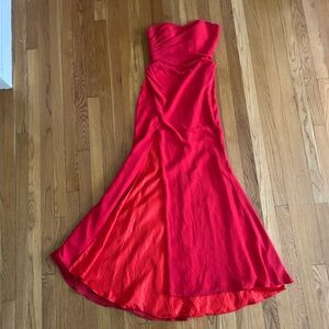 Elegant Red Prom Formal Dress size 2